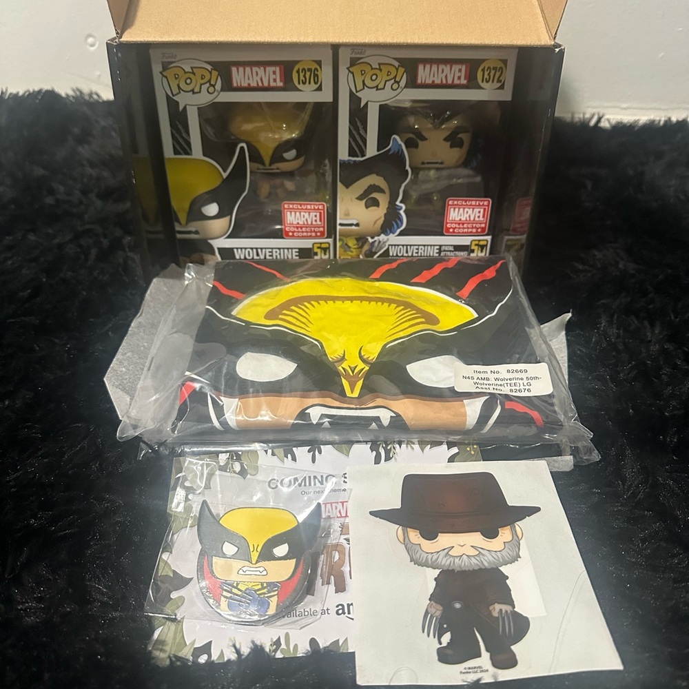 FUNKO POP! Wolverine 50 years Marvel collector’s edition